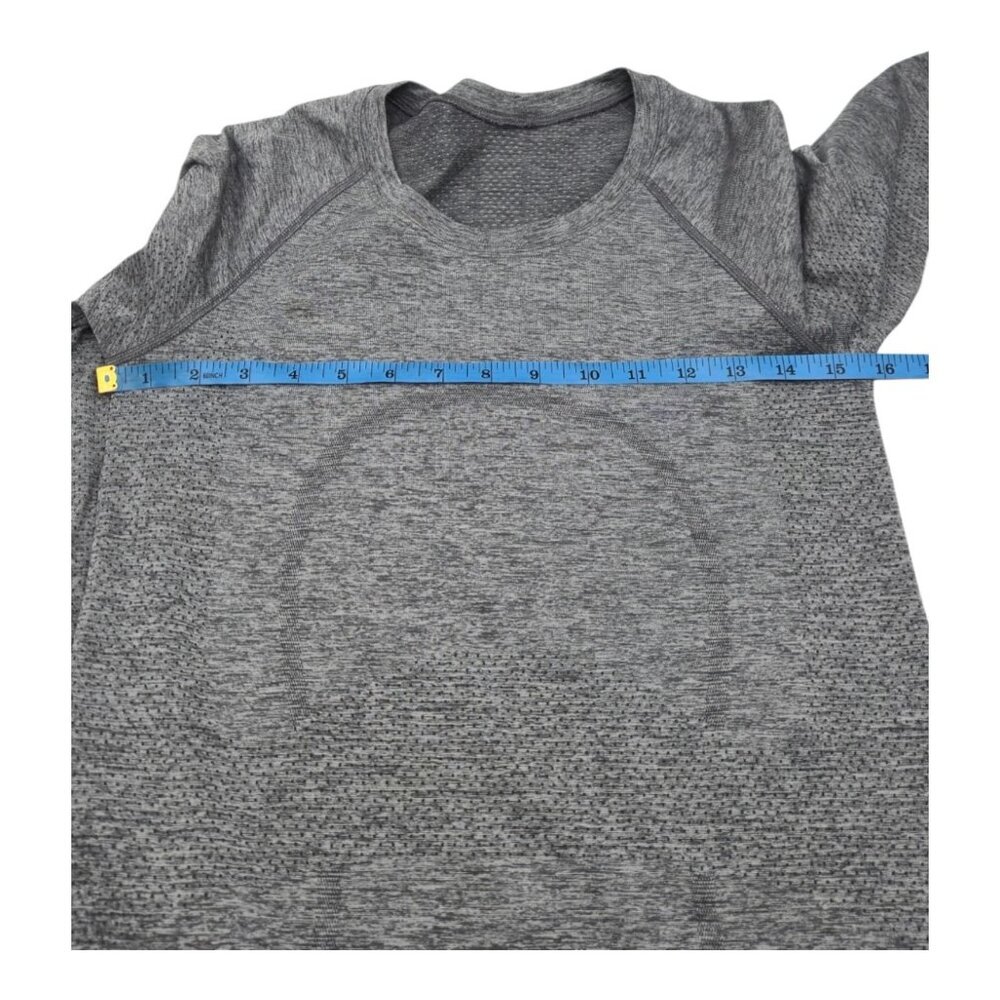 Lululemon Shirt Women 6 Swiftly Tech  Athleisure Running Gym Crossfit Gorpcore - Picture 4 of 6